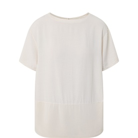 Textured Hybrid T-Shirt