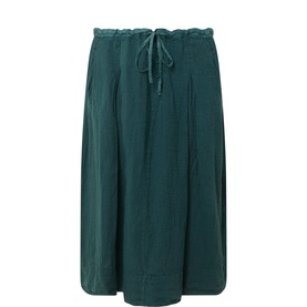 Stripe Flared Skirt