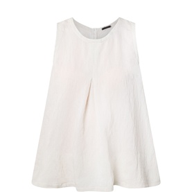 Pleated Textured Blouse