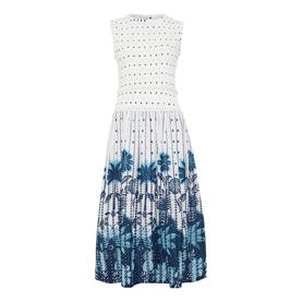 Chiara Printed Flared Dress
