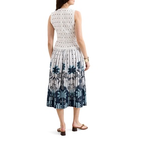 Chiara Printed Flared Dress