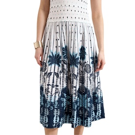 Chiara Printed Flared Dress