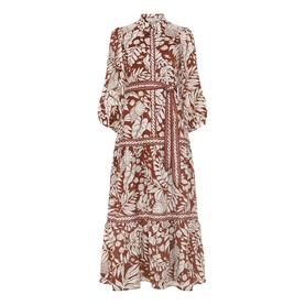 Coralie Printed Shirt Dress
