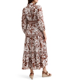 Coralie Printed Shirt Dress