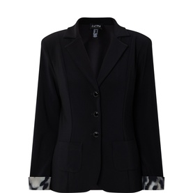 Patch Pocket Single-Breasted Blazer