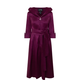 Belted Flared Dress