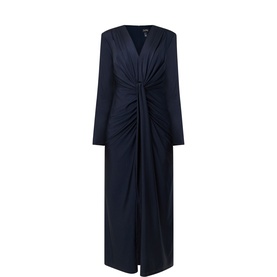 Draped Cinched Dress