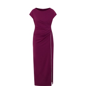 Gathered Fitted Dress