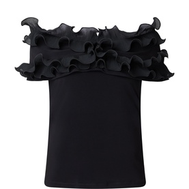 Ruffle Off-The-Shoulder Top