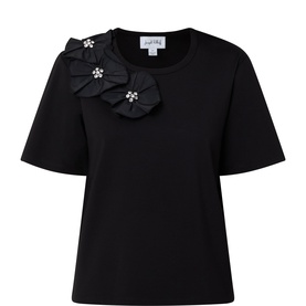 Floral Applique Top