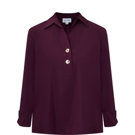 Back Placket Polo Shirt