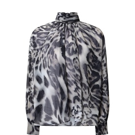 Animal Print Blouse