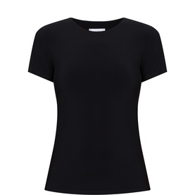 Solid Fitted T-Shirt