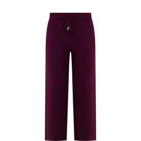 Brushed Knit Track Pants