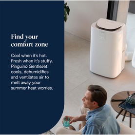 Pinguino AP98 GentleJet Portable Air Conditioner White