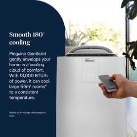 Pinguino AP130i GentleJet Inverter Portable Air Conditioner White