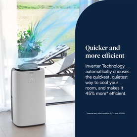 Pinguino AP130i GentleJet Inverter Portable Air Conditioner White