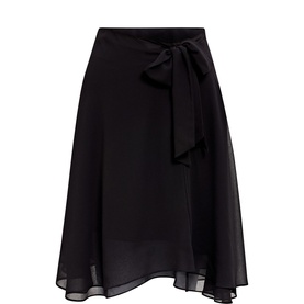 Rae Tie Asymmetric Skirt