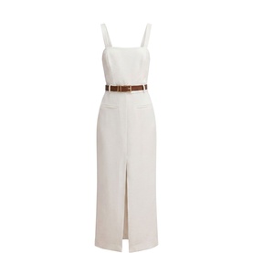 Sara Petite Column Flared Dress