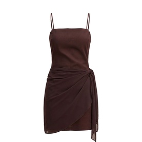 Sienna Petite Sarong Mini Dress