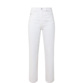 High-Rise Slim Leg Jeans