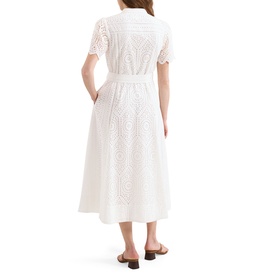 Aletta Embroidered Shirt Dress
