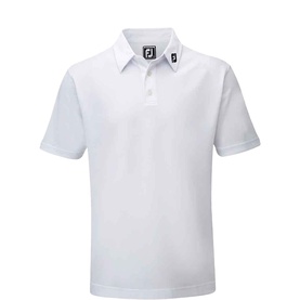 Stretch Pique Solid Polo Shirt