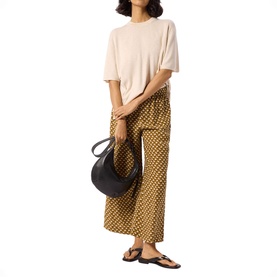Ikat Spot Cropped Trousers