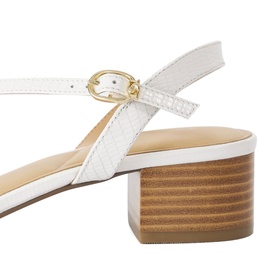 Jolene Asymmetric Block Heels