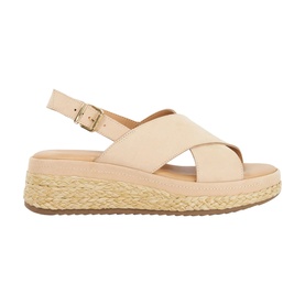 Kiya Raffia Flatform Wedges