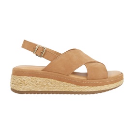 Kiya Raffia Flatform Wedges