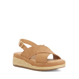 Kiya Raffia Flatform Wedges
