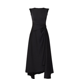 Beaded Drape Dress