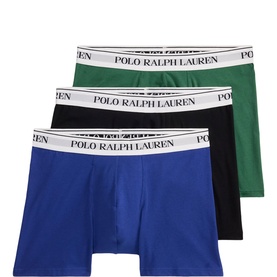 Stretch Logo Boxer Briefs Three-Pack