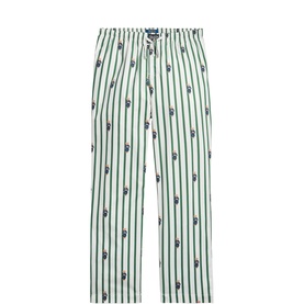 Polo Bear Striped Drawstring Pyjama Bottoms