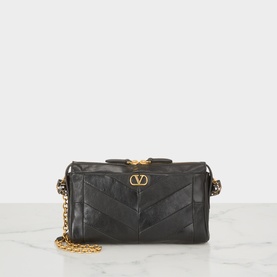 Panthea Suede Shoulder Bag