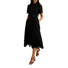 Willa Belted Shirt Dress