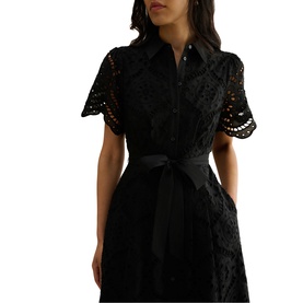Willa Belted Shirt Dress