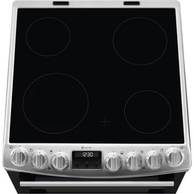 600 SteamBake Cooker Ceramic Hob Stainless Steel
