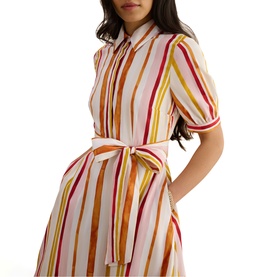 Cressida Stripe Shirt Dress