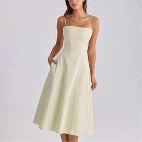 Dolly Pocket Flared Dress