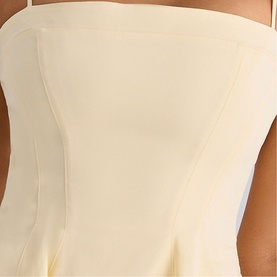 Dolly Pocket Mini Flared Dress