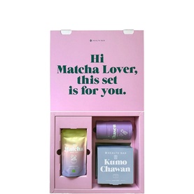 Kumo Chawan Vanilla Swirl Matcha Set