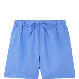Linen Drawstring Shorts