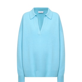 The Cashmere Collar Sweater