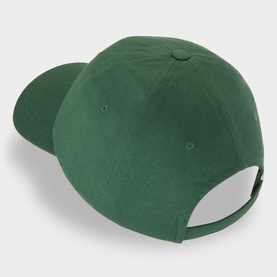 Lululemon Classic Wordmark Ball Cap in Ivy Grove/White, rear view showing structured crown, eyelets and adjustable white closure strap.