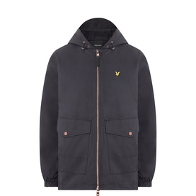 Waxed Hooded Utility Jacket
