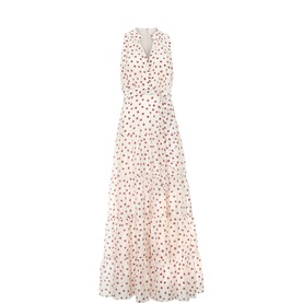 Nita Polka Dot Flared Dress