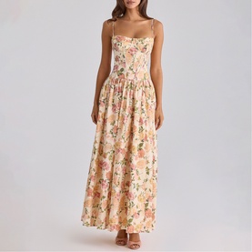 Rona Floral Flared Dress