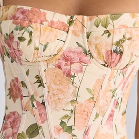 Rona Floral Flared Dress